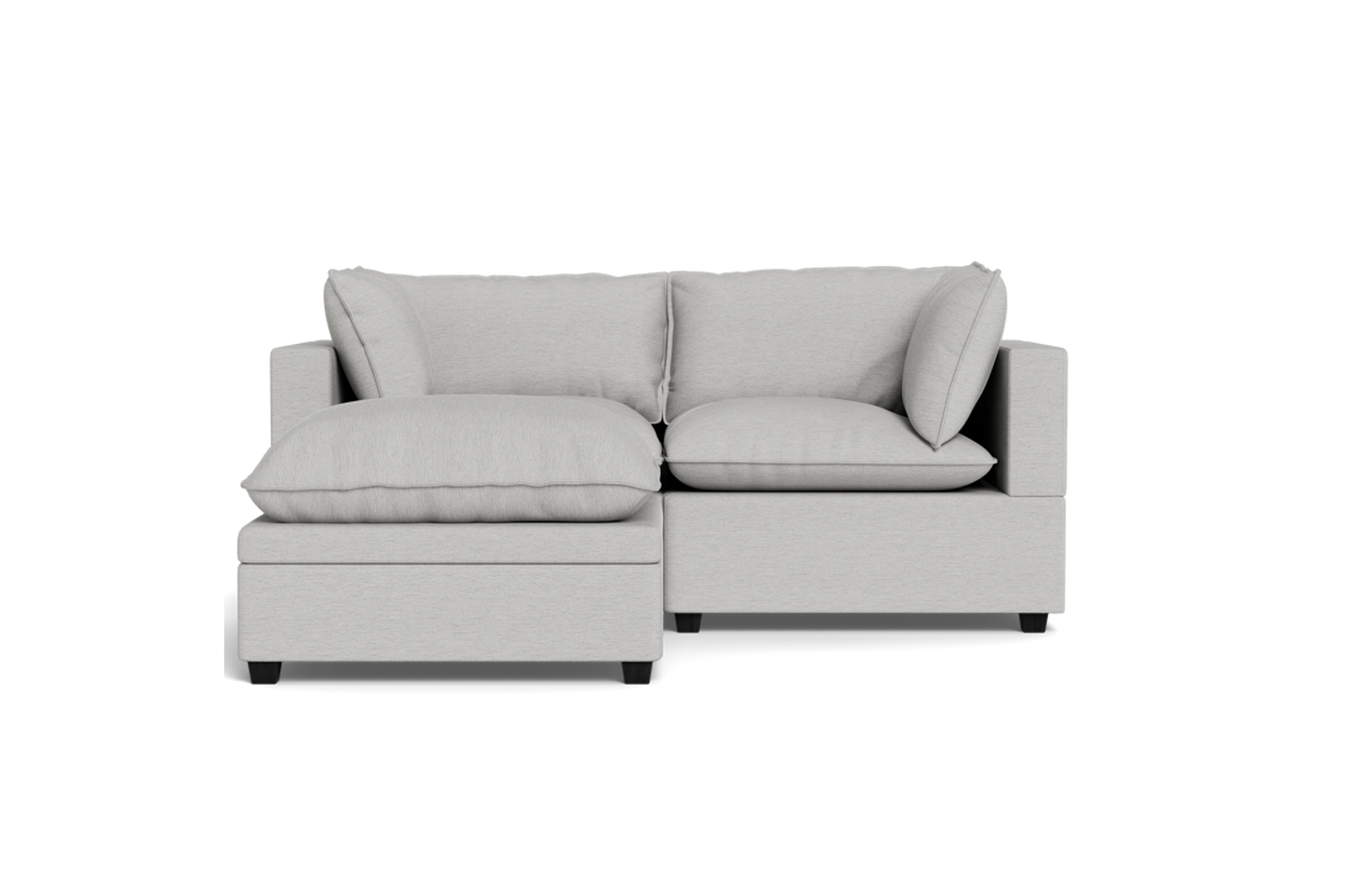Kova Pillow Cushion Sofa 86" + Ottoman
