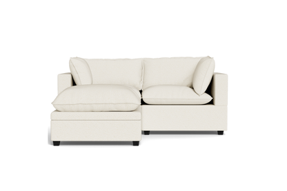 Kova Pillow Cushion Sofa 86" + Ottoman