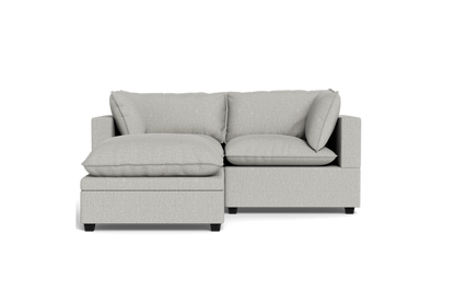 Kova Pillow Cushion Sofa 86" + Ottoman