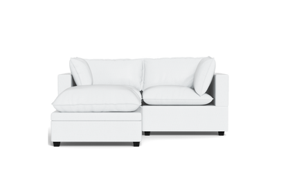Kova Pillow Cushion Sofa 86" + Ottoman
