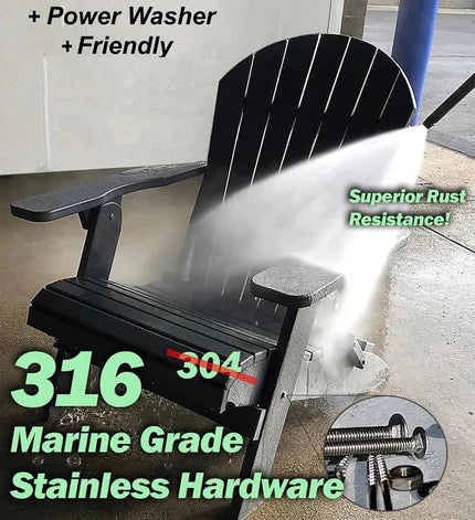 5-Piece Oceanview Adirondack Counter Set